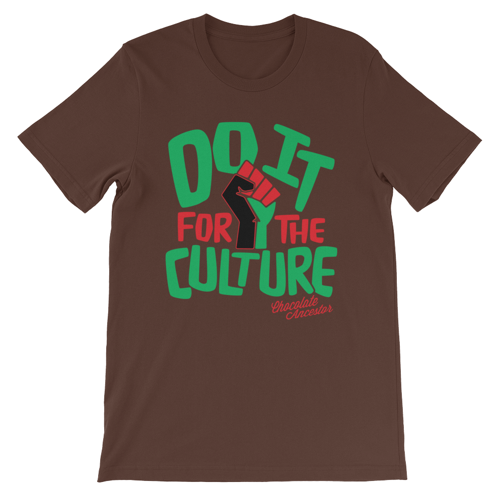 Do it for the Culture Short-Sleeve Unisex T-Shirt - Chocolate Ancestor