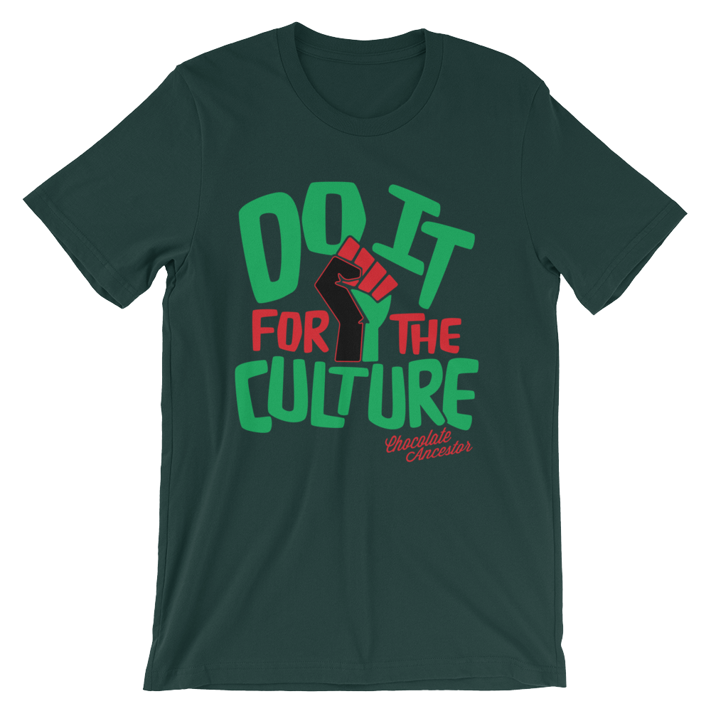 Do it for the Culture Short-Sleeve Unisex T-Shirt - Chocolate Ancestor