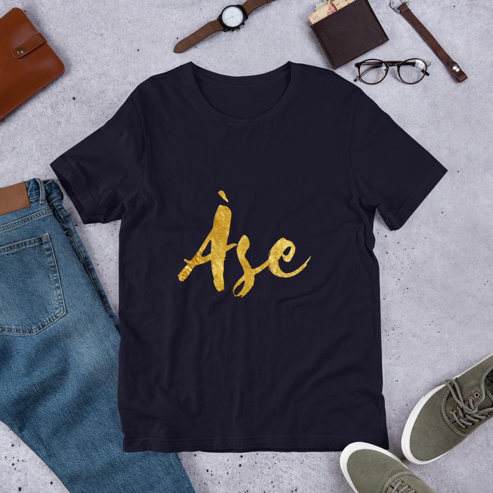 Ase Short-Sleeve Unisex T-Shirt - Chocolate Ancestor