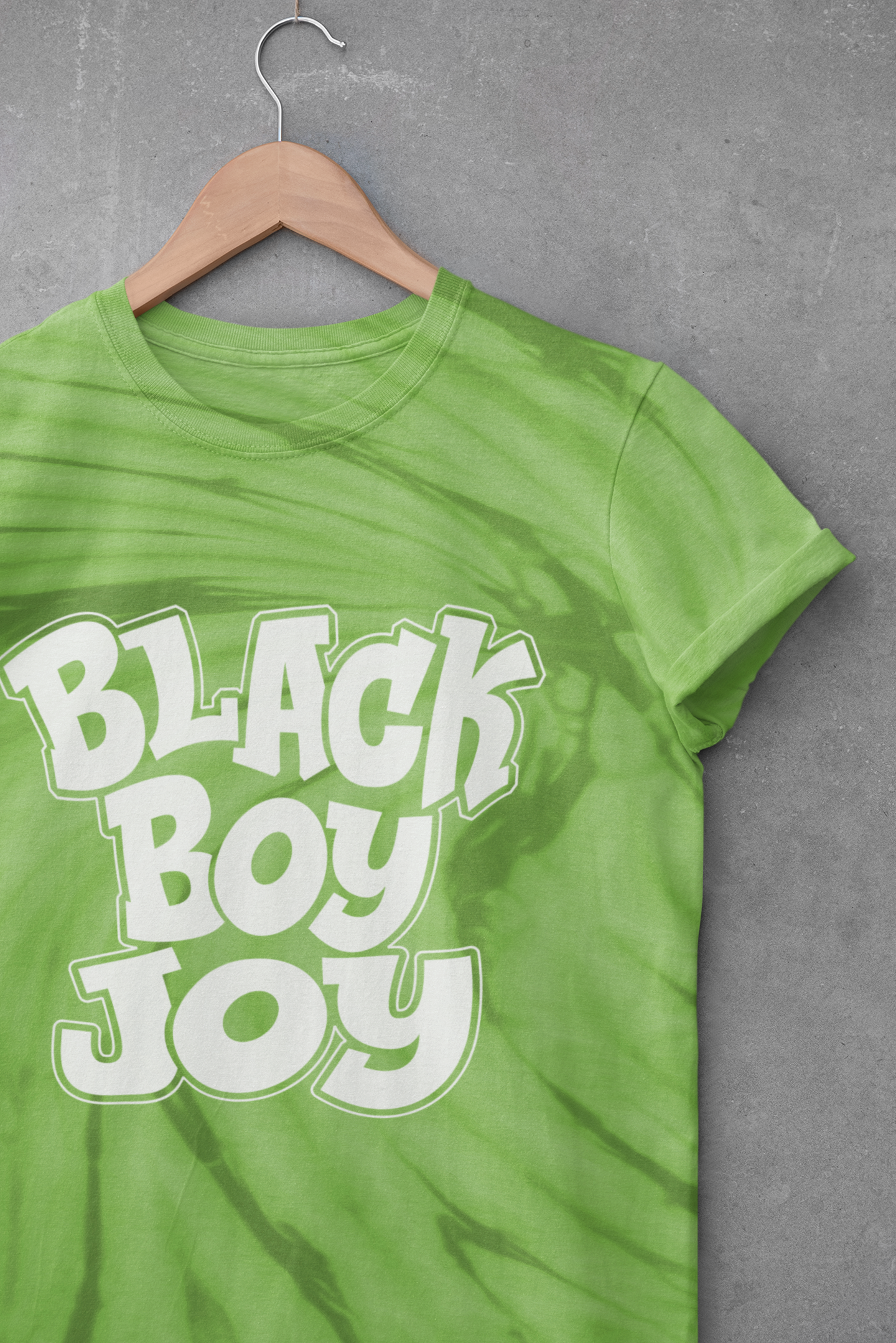 Black Boy Joy Unisex Tie Dye T-Shirt