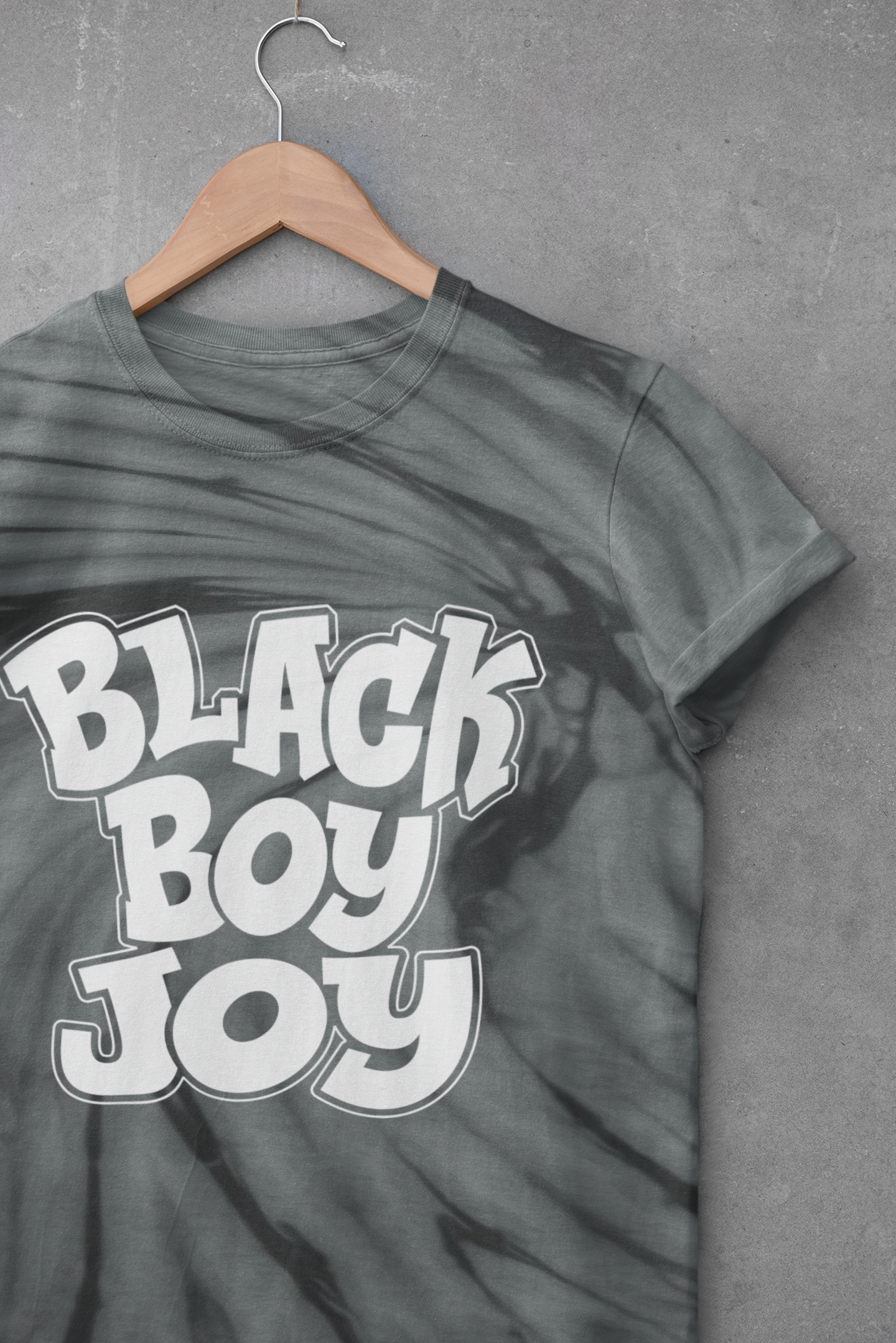 Black Boy Joy Unisex Tie Dye T-Shirt