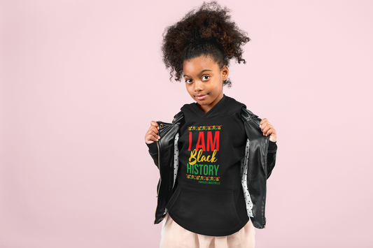 I Am Black History Kids' Hoodie