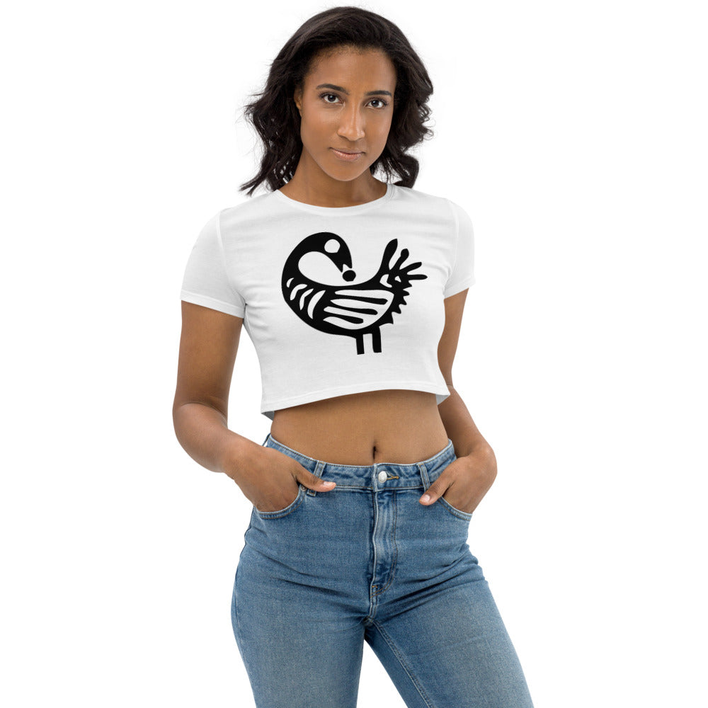 Sankofa Bird Women's Crop Top