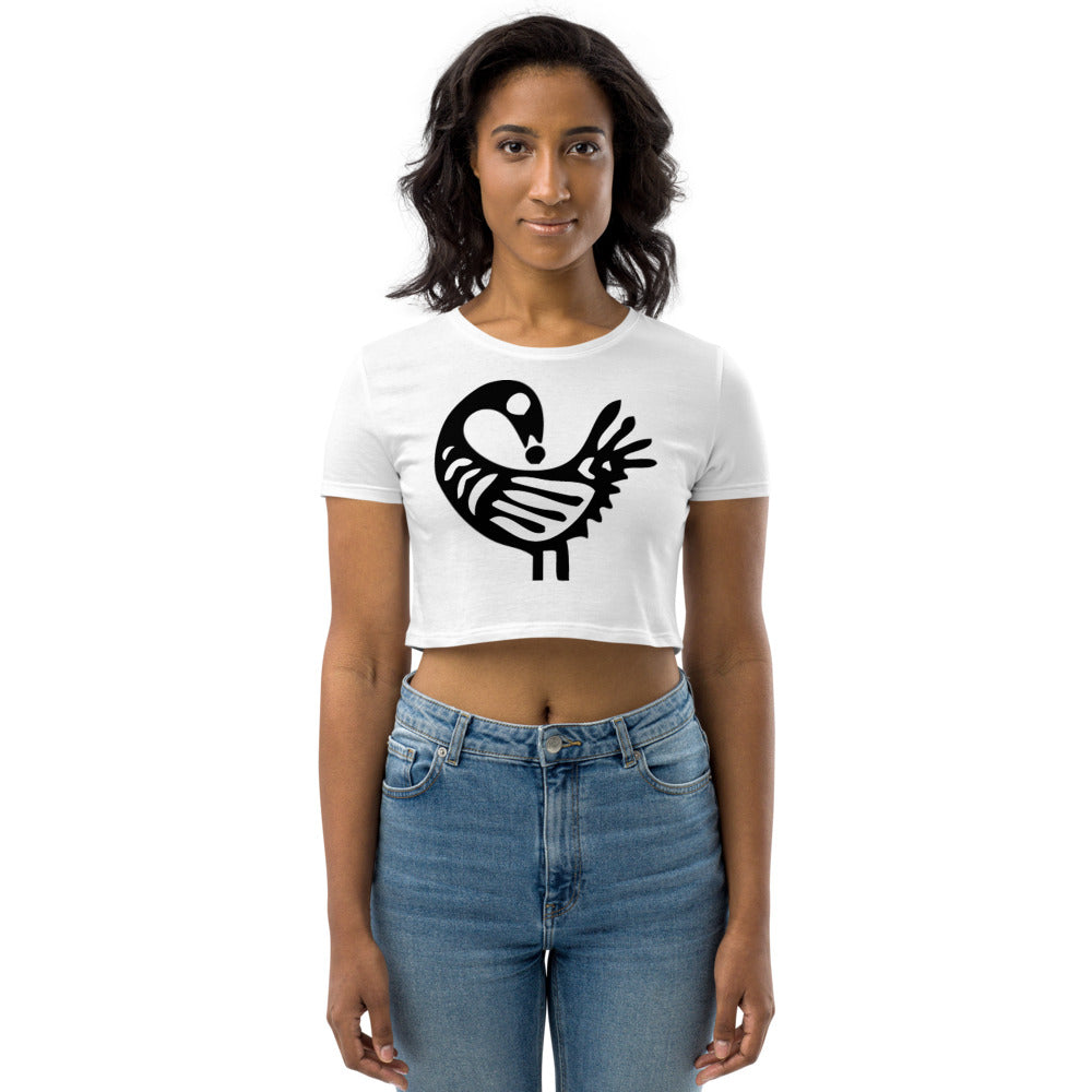 Sankofa Bird Women's Crop Top