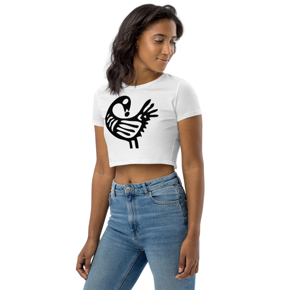 Sankofa Bird Women's Crop Top