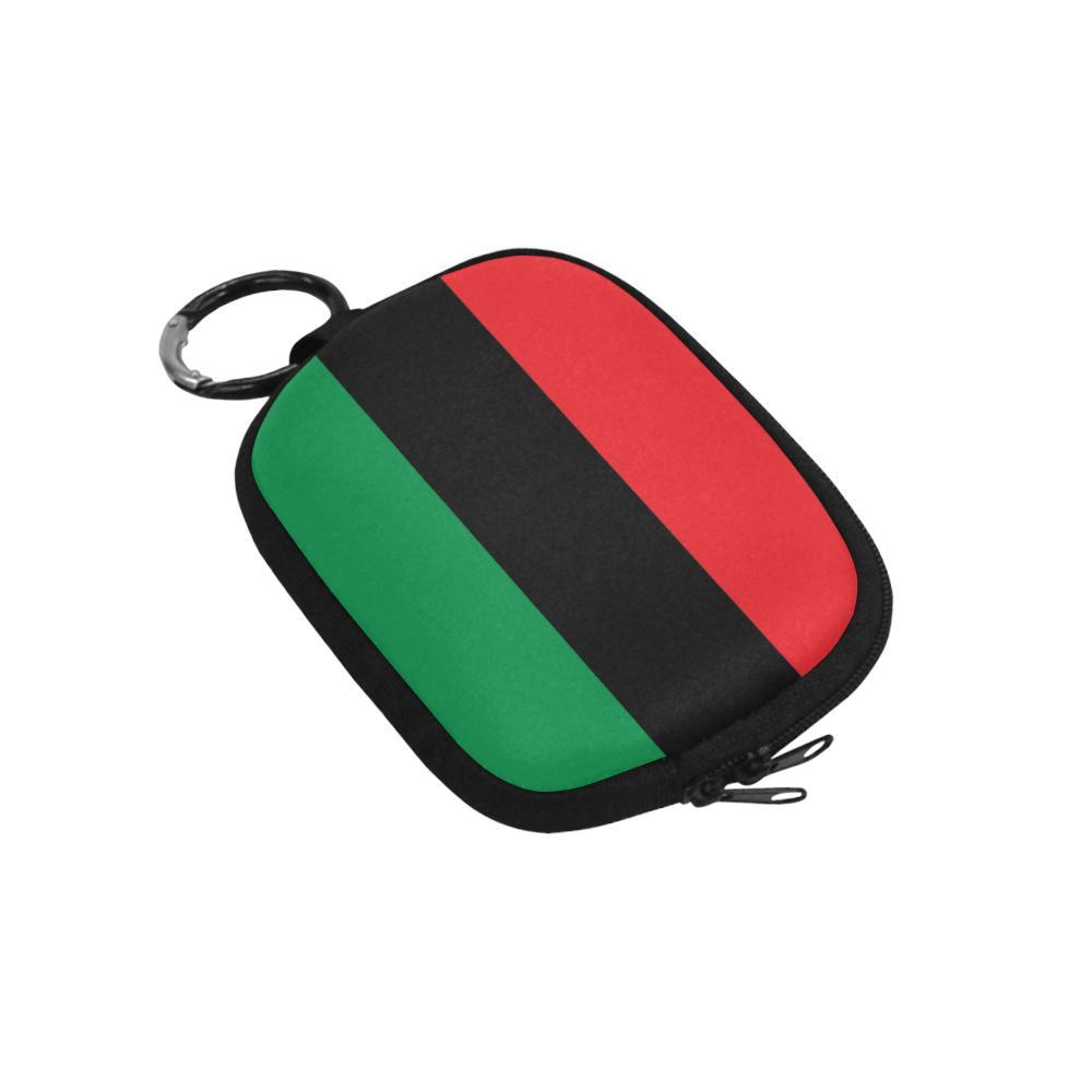 Pan African RBG Flag Coin Purse - Chocolate Ancestor