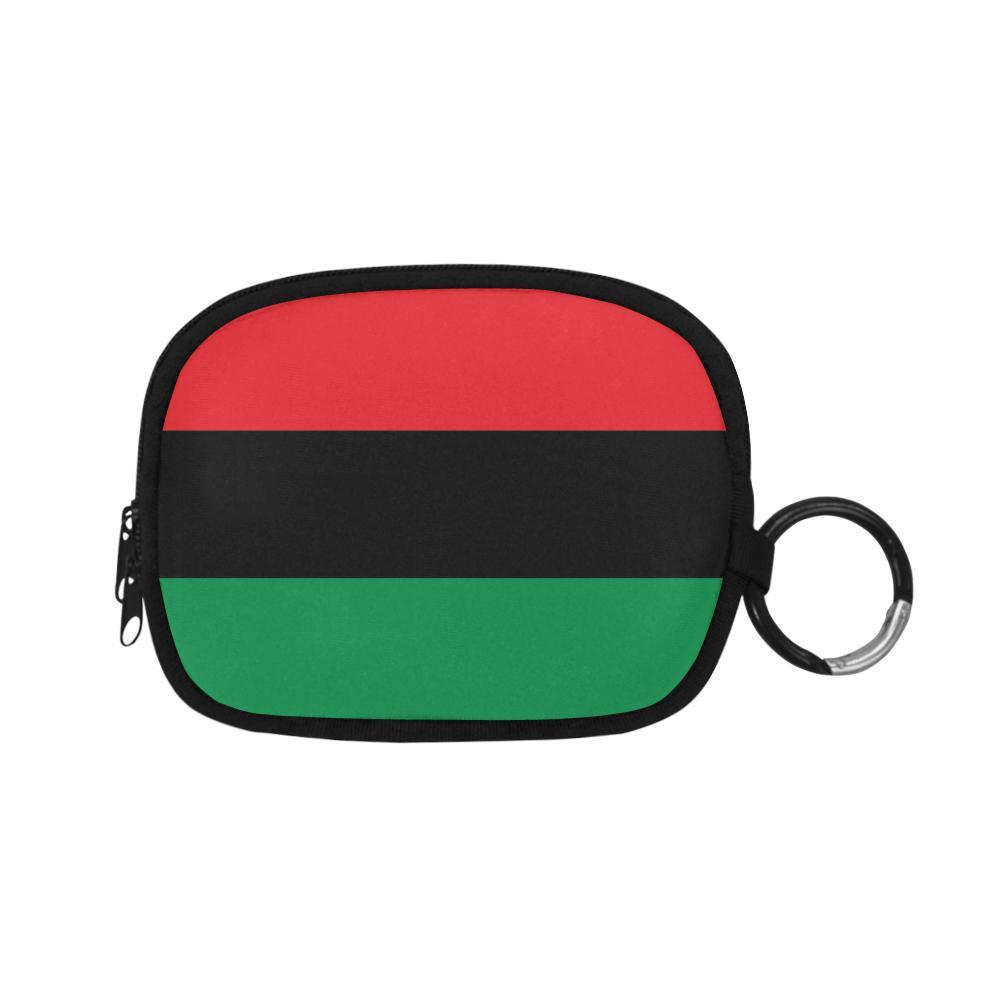 Pan African RBG Flag Coin Purse - Chocolate Ancestor