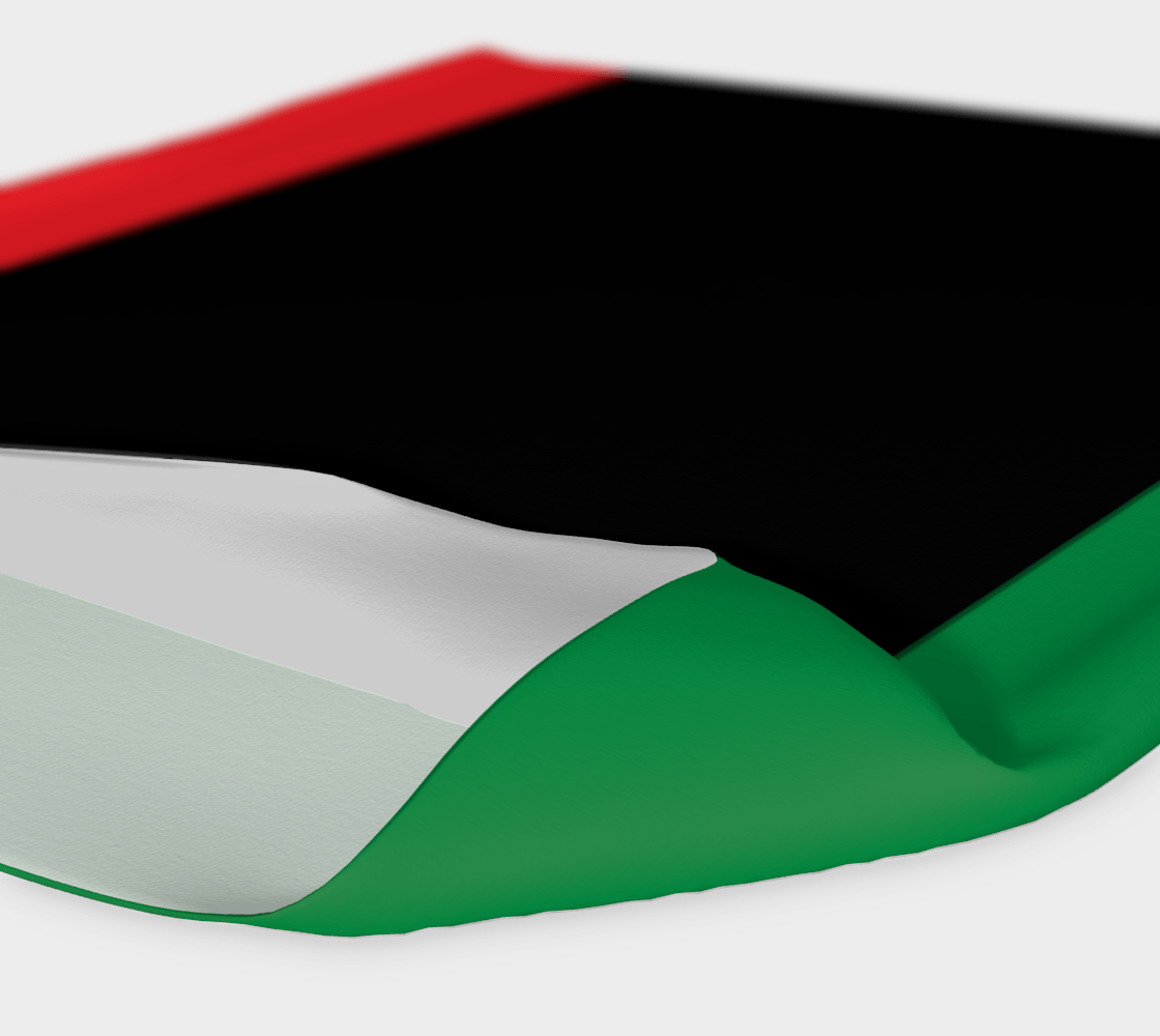 Pan African RBG Flag Headband - Chocolate Ancestor