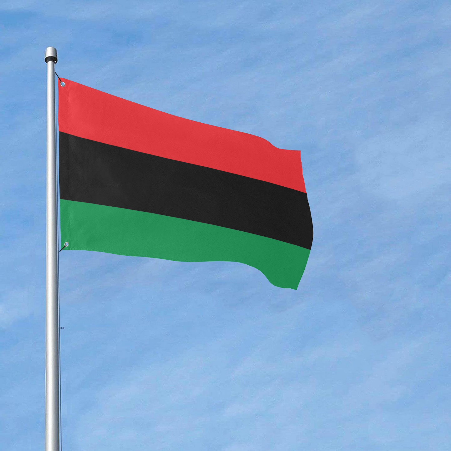 Pan African RBG Custom Flag (18 x 12 inch)