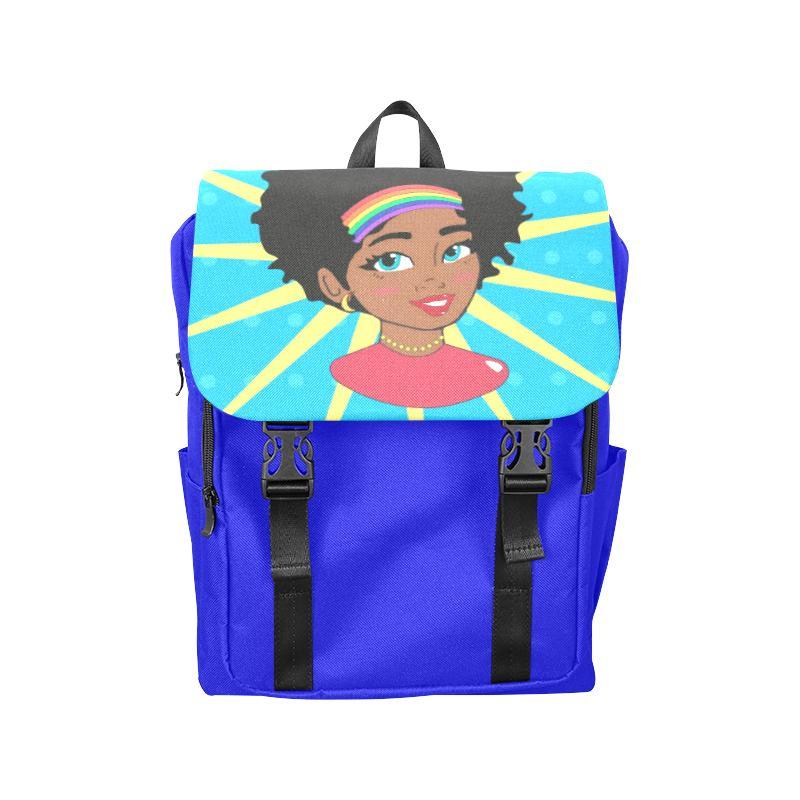 Pop Starburst Diva Shoulders Bookbag - Chocolate Ancestor