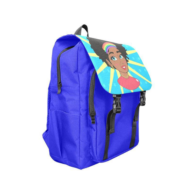 Pop Starburst Diva Shoulders Bookbag - Chocolate Ancestor