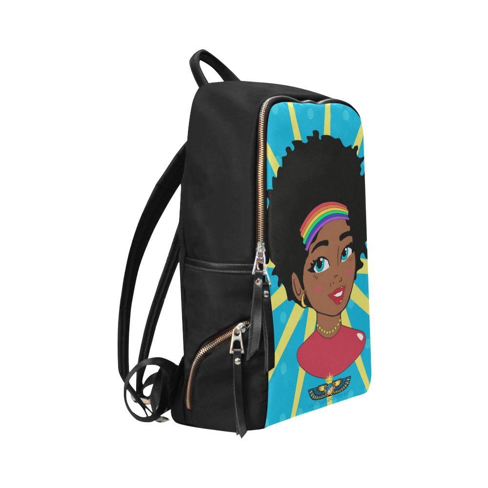 Pop Starburst Diva Travel Bookbag - Chocolate Ancestor