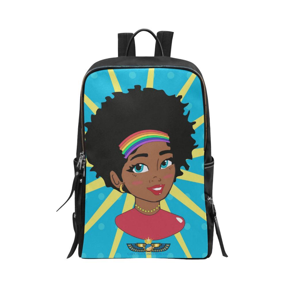 Pop Starburst Diva Travel Bookbag - Chocolate Ancestor