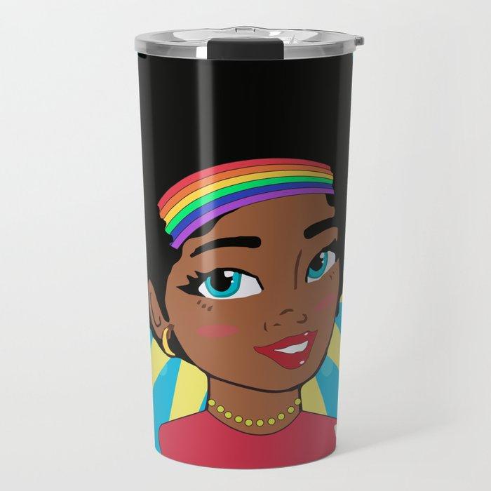 Pop Starburst Diva Travel Mug - Chocolate Ancestor