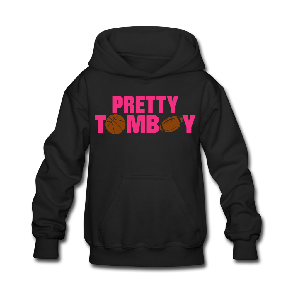 Pretty Tomboy Kids' Hoodie - Chocolate Ancestor