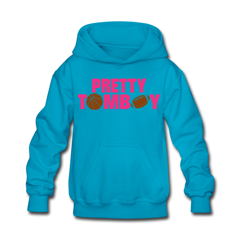 Pretty Tomboy Kids' Hoodie - Chocolate Ancestor