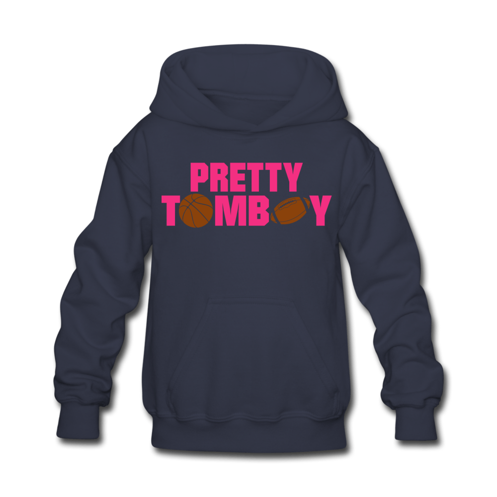 Pretty Tomboy Kids' Hoodie - Chocolate Ancestor