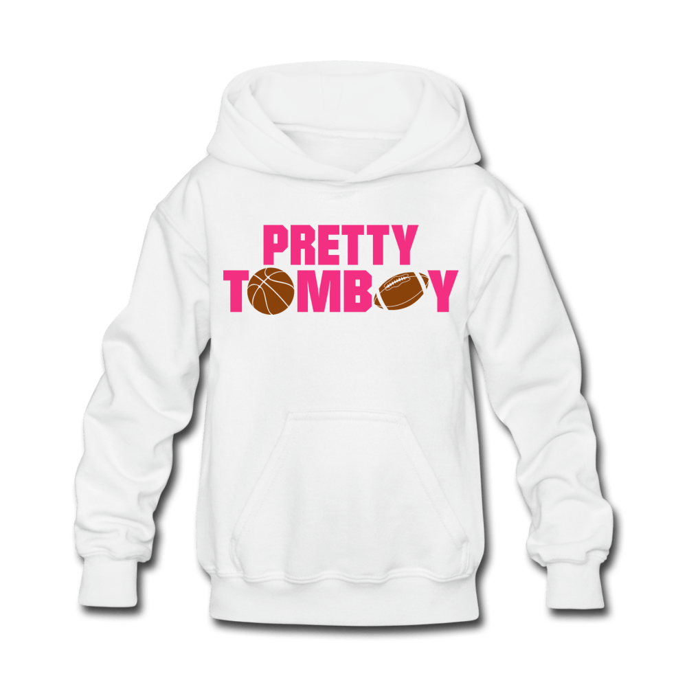 Pretty Tomboy Kids' Hoodie - Chocolate Ancestor