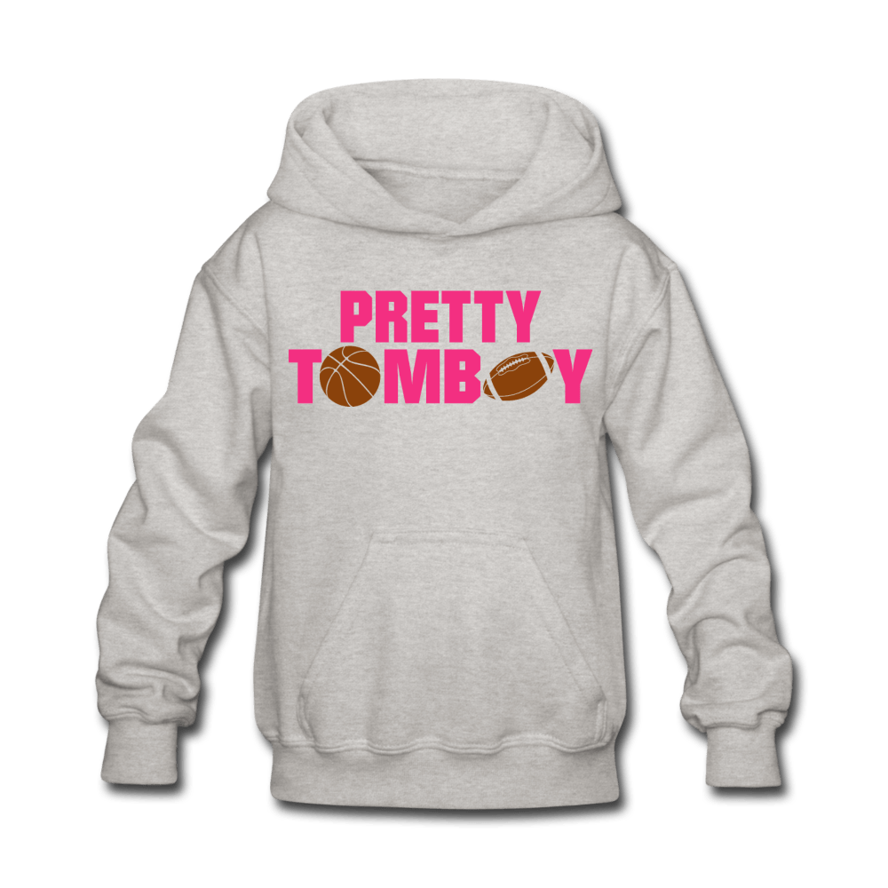 Pretty Tomboy Kids' Hoodie - Chocolate Ancestor