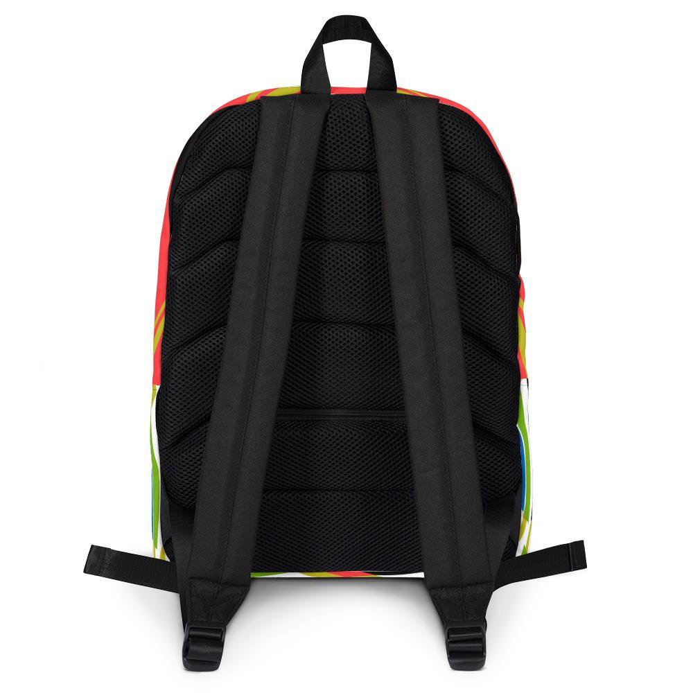 Psychedelic Vibez Backpack - Chocolate Ancestor