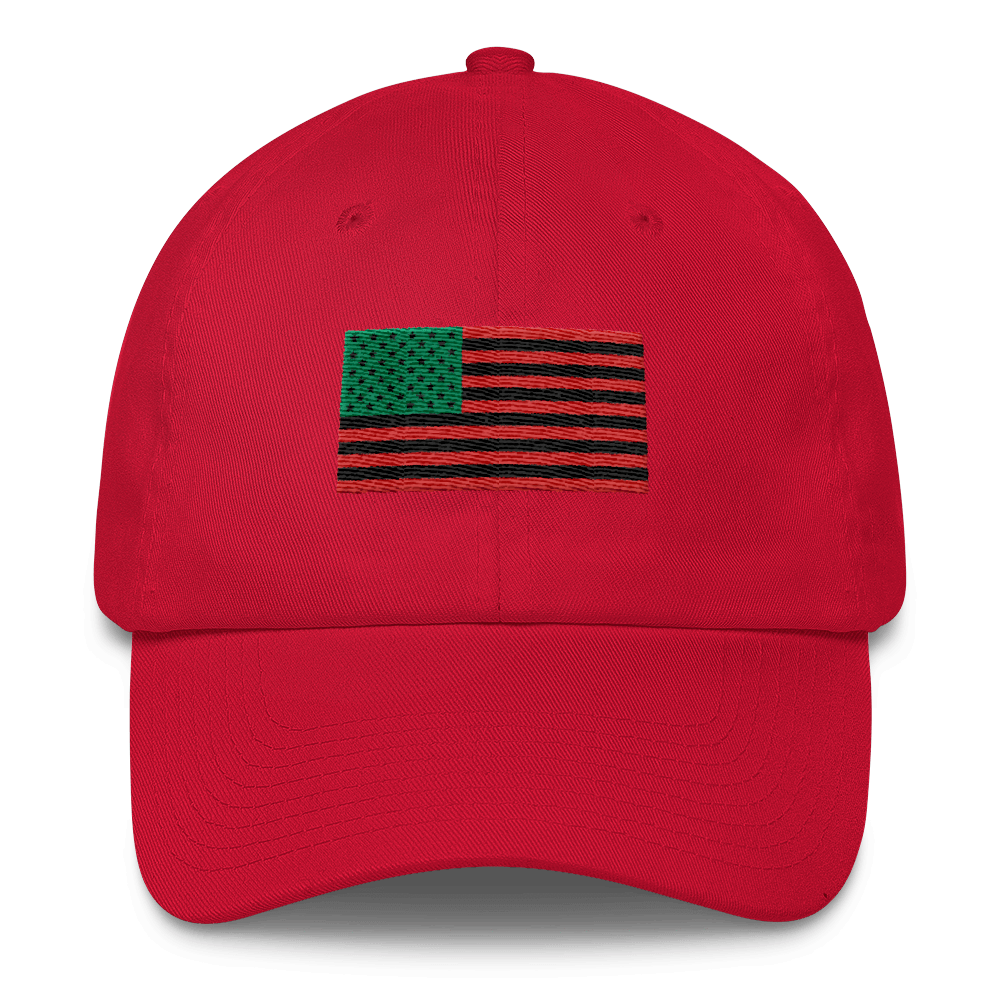 RBG Stars & Stripes Flag Cotton Cap - Chocolate Ancestor