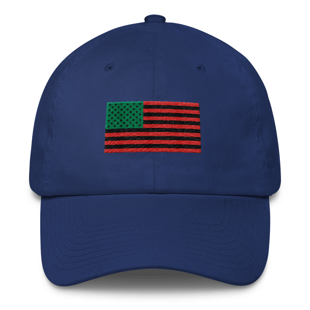 RBG Stars & Stripes Flag Cotton Cap - Chocolate Ancestor