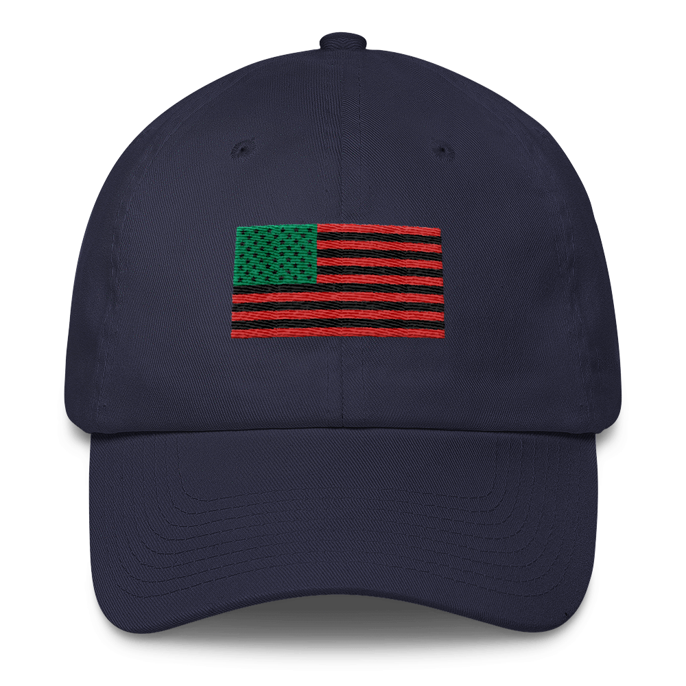 RBG Stars & Stripes Flag Cotton Cap - Chocolate Ancestor