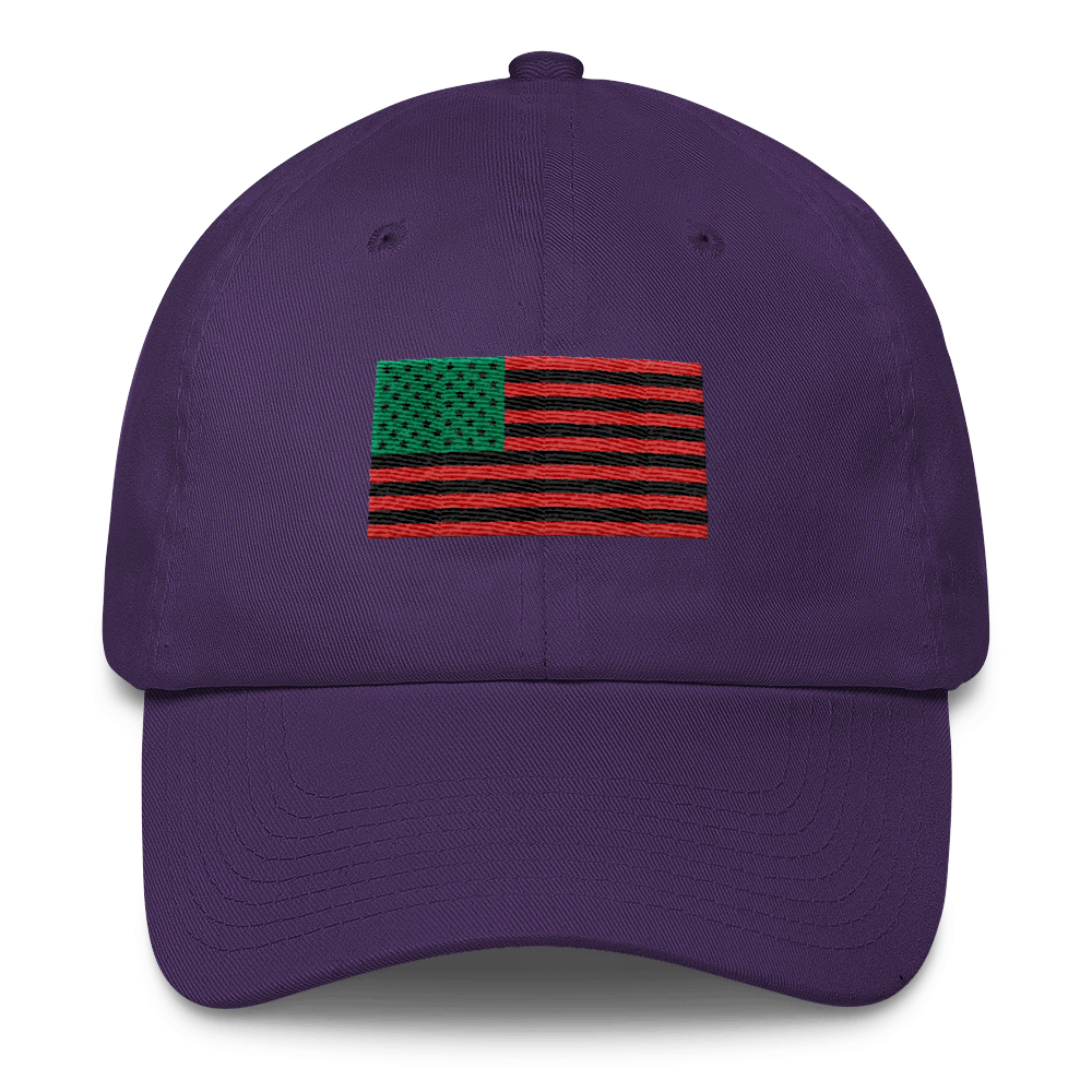 RBG Stars & Stripes Flag Cotton Cap - Chocolate Ancestor