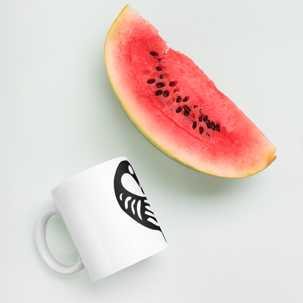 Sankofa Bird Coffee Mug - Chocolate Ancestor