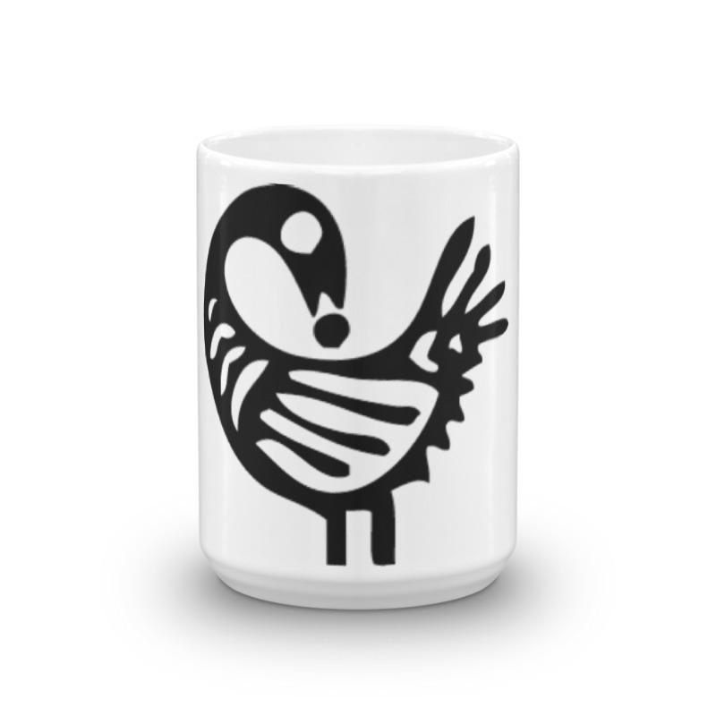 Sankofa Bird Coffee Mug - Chocolate Ancestor