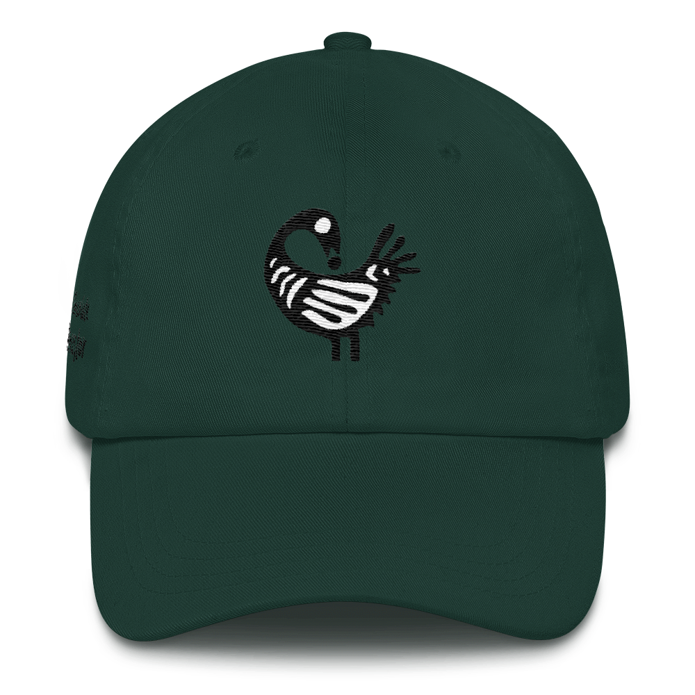 Sankofa Bird Dad hat - Chocolate Ancestor