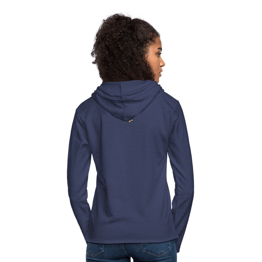 Sankofa Bird Unisex Lightweight Terry Hoodie - Chocolate Ancestor