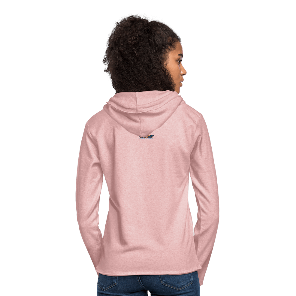 Sankofa Bird Unisex Lightweight Terry Hoodie - Chocolate Ancestor