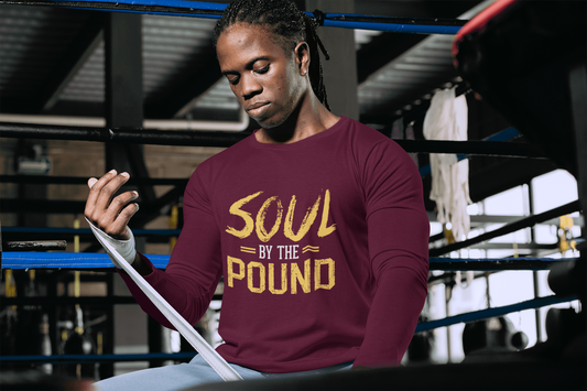 Soul by the Pound Long Sleeve Unisex T-Shirt - Chocolate Ancestor