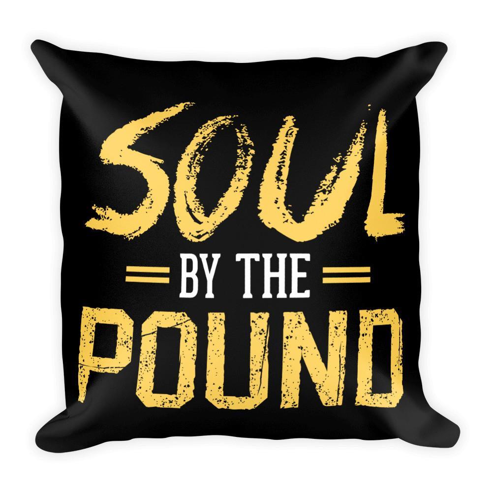 Soul by the Pound Square Pillow - Chocolate Ancestor