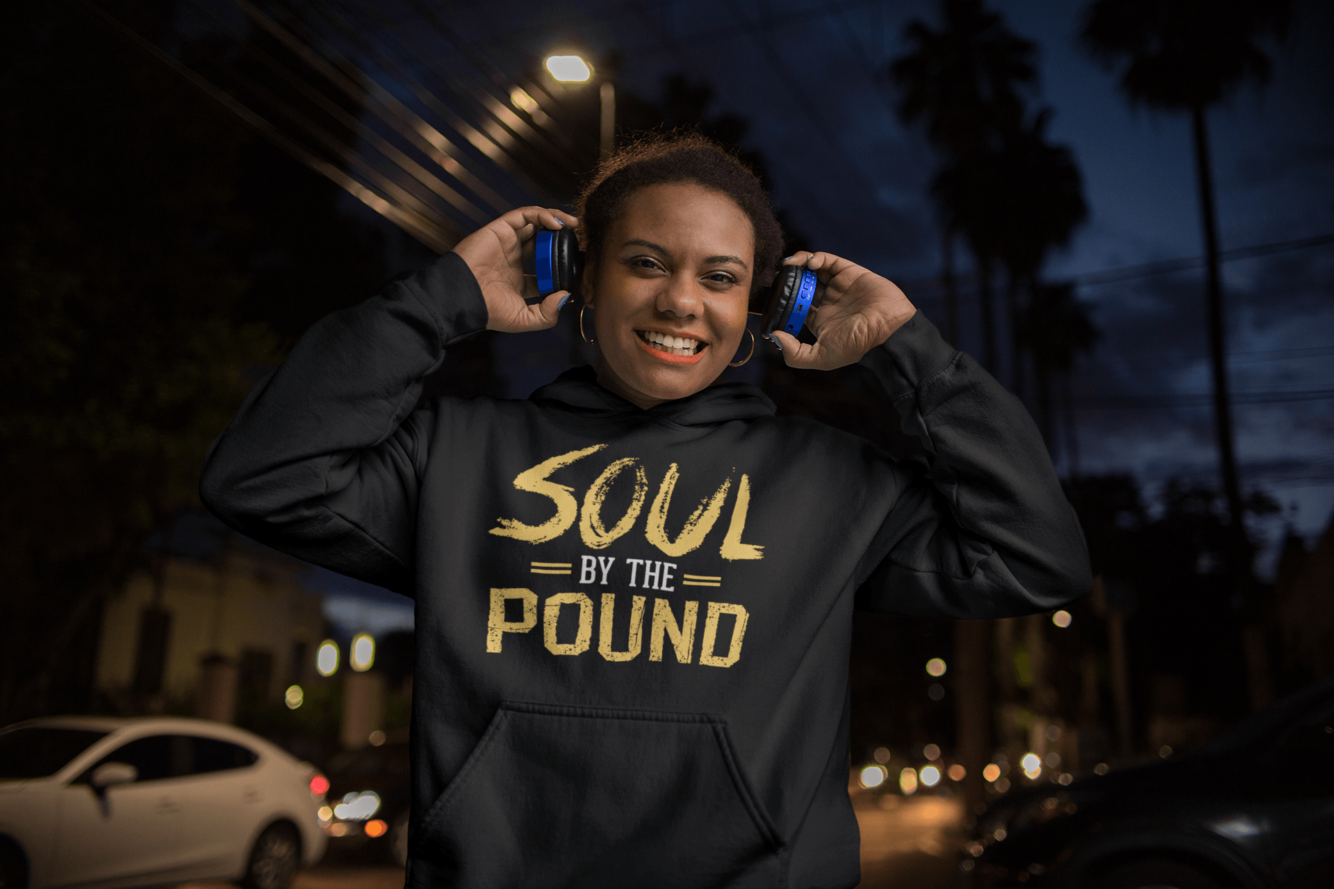 Soul by the Pound Unisex Hooded Sweatshirt - Chocolate Ancestor