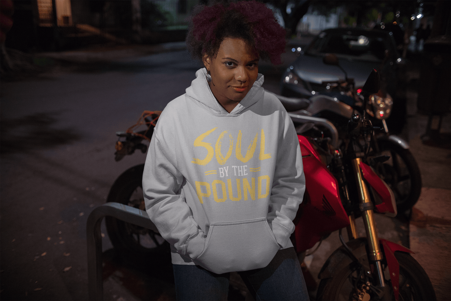 Soul by the Pound Unisex Hooded Sweatshirt - Chocolate Ancestor