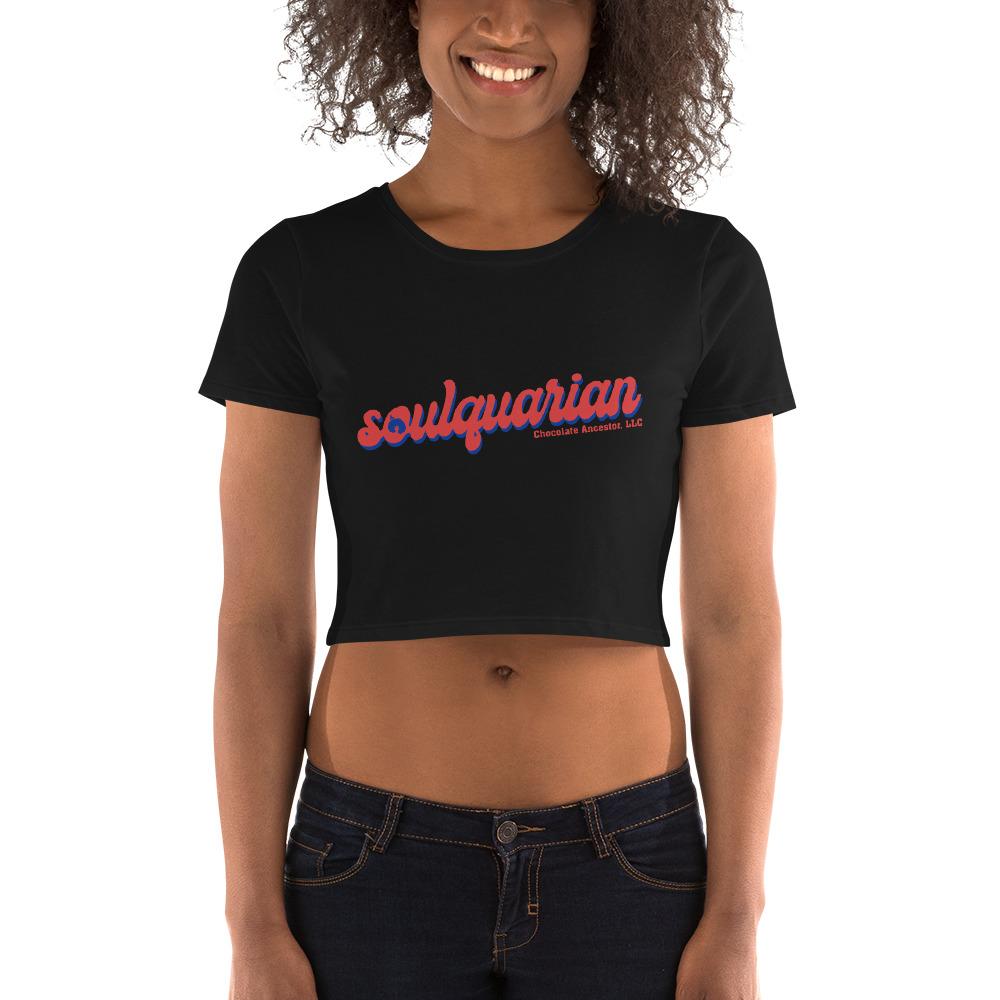 Soulquarian Women's Crop Top - Chocolate Ancestor