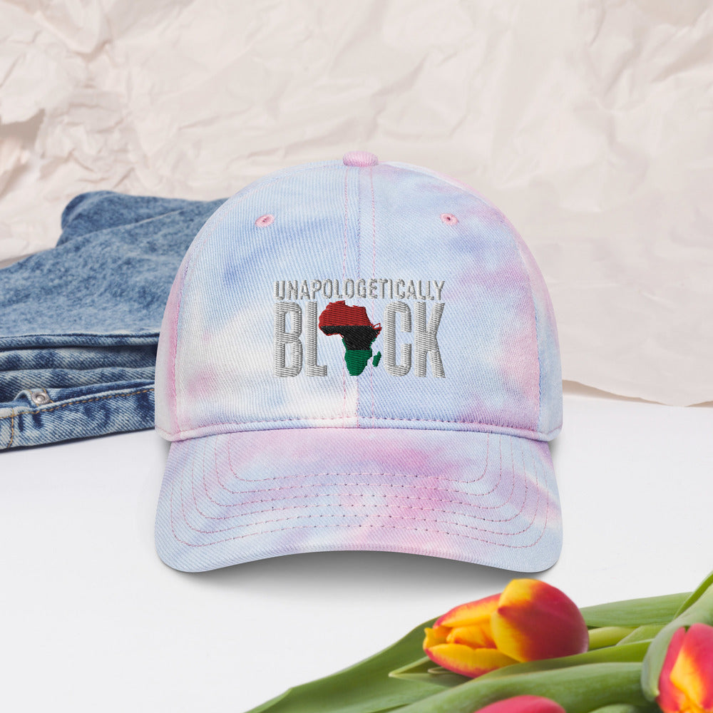 Unapologetically Black Rbg Tie dye hat