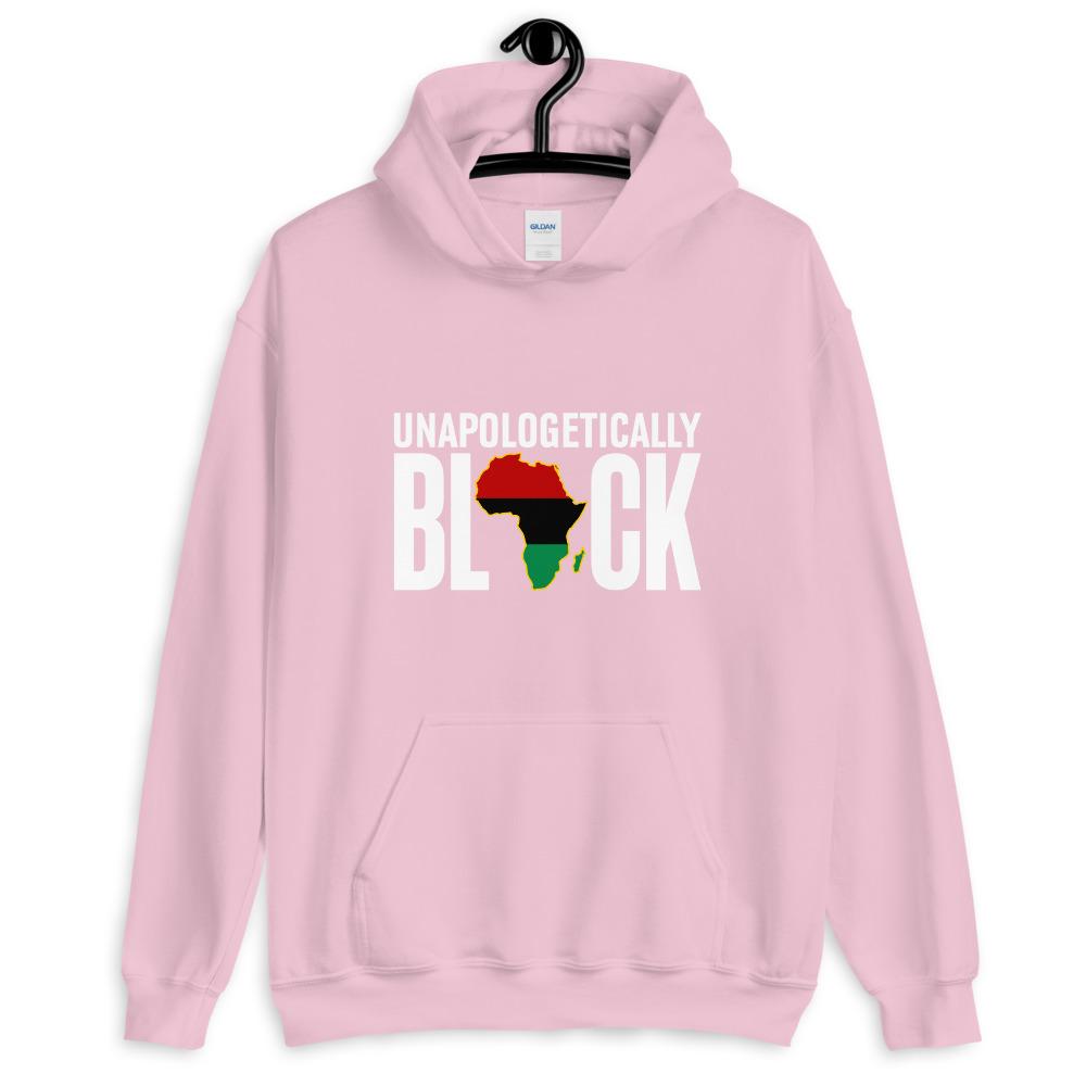 Unapologetically Black Pan African RBG Unisex Hoodie - Chocolate Ancestor