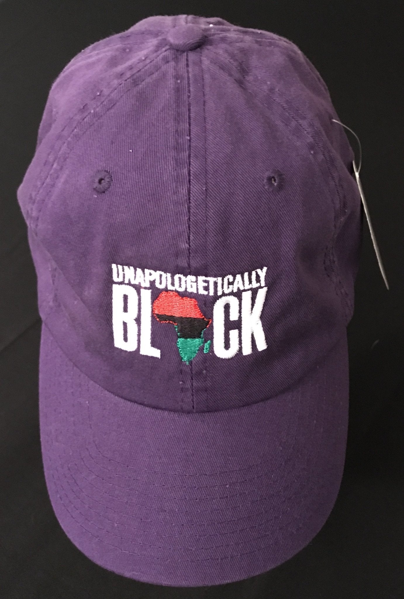 Unapologetically Black RBG Cotton Cap - Chocolate Ancestor