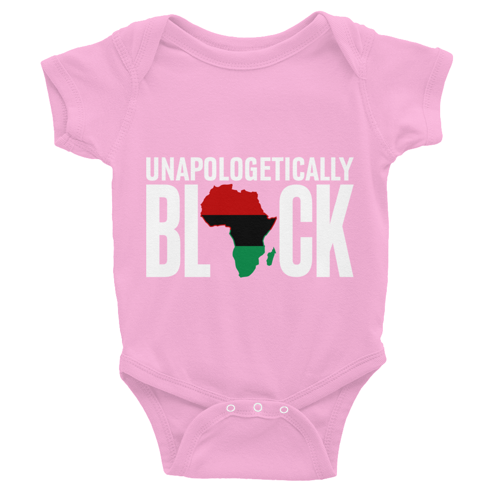 Unapologetically Black RBG Infant Bodysuit - Chocolate Ancestor