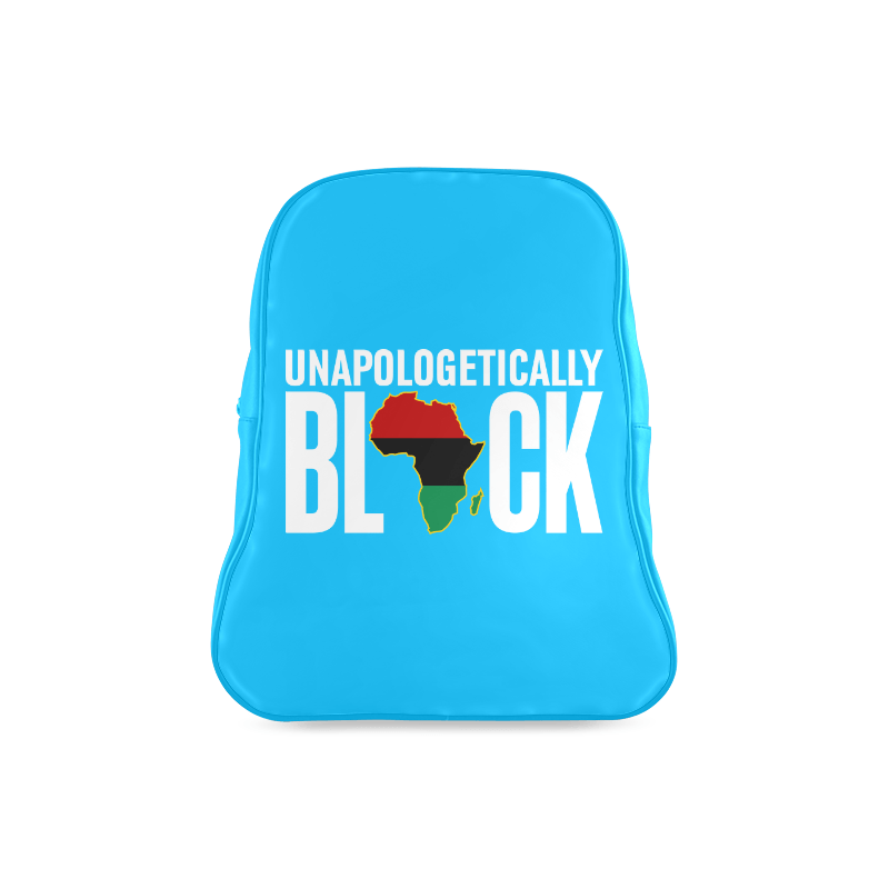 Unapologetically Black RBG Leather Bookbag - Chocolate Ancestor