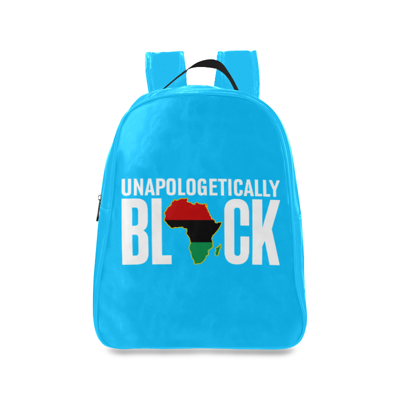 Unapologetically Black RBG Leather Bookbag - Chocolate Ancestor