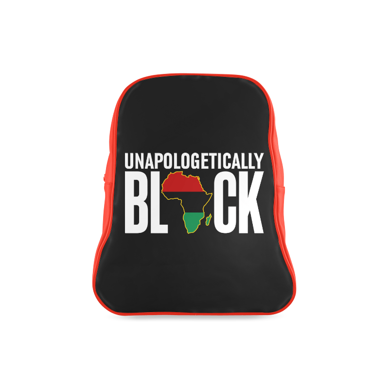 Unapologetically Black RBG Leather Bookbag - Chocolate Ancestor