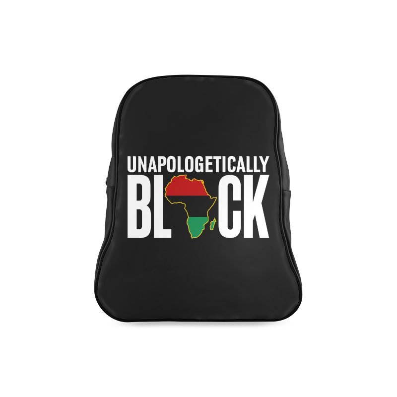 Unapologetically Black RBG Leather Bookbag - Chocolate Ancestor