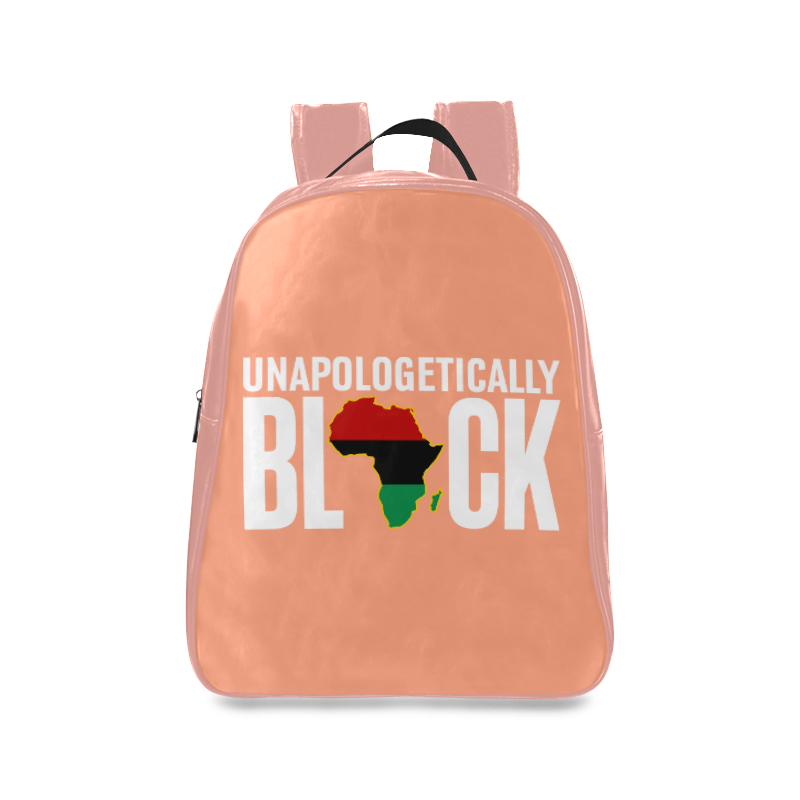 Unapologetically Black RBG Leather Bookbag - Chocolate Ancestor