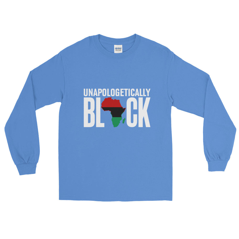 Unapologetically Black RBG Long Sleeve Unisex T-Shirt - Chocolate Ancestor