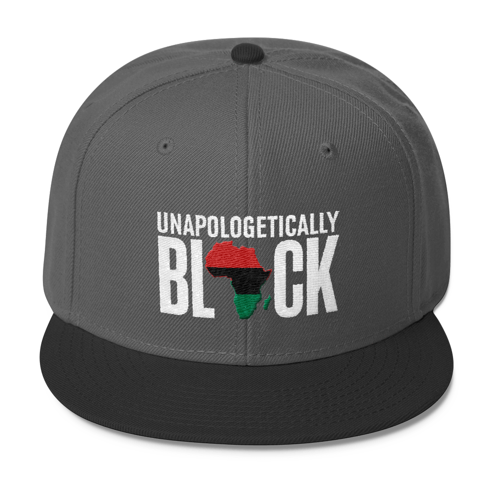 Unapologetically Black RBG Wool Blend Snapback - Chocolate Ancestor