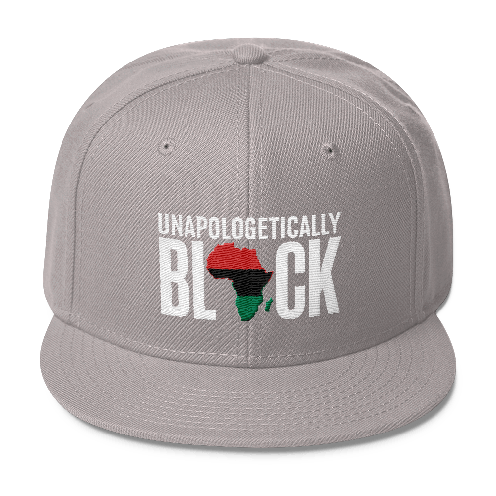 Unapologetically Black RBG Wool Blend Snapback - Chocolate Ancestor